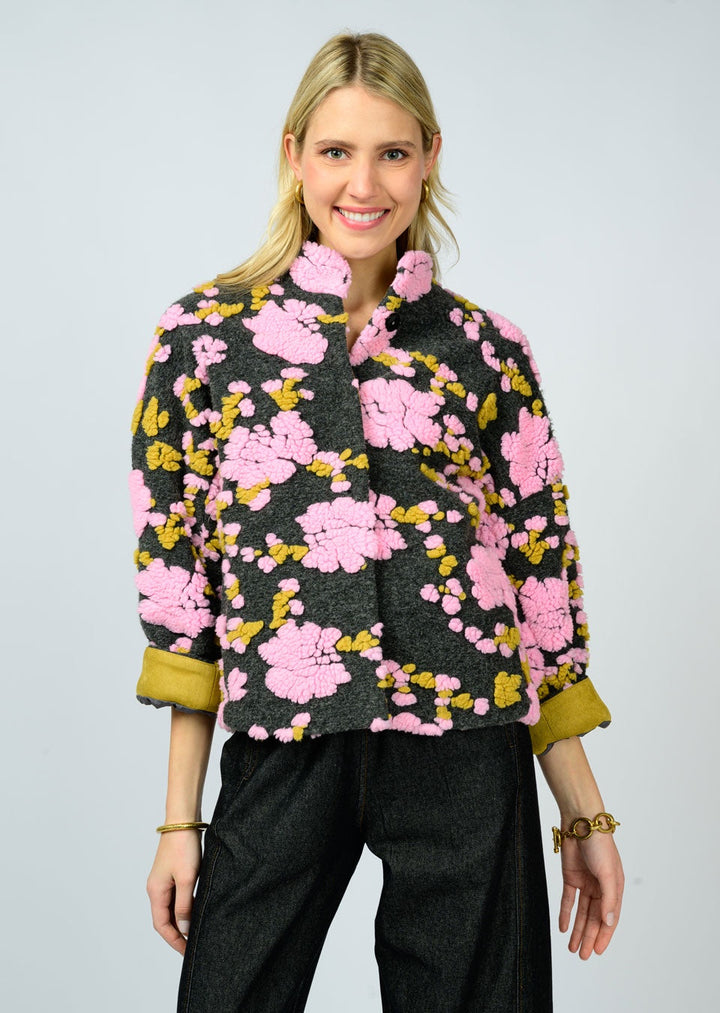 PUFF FLORAL JACKET