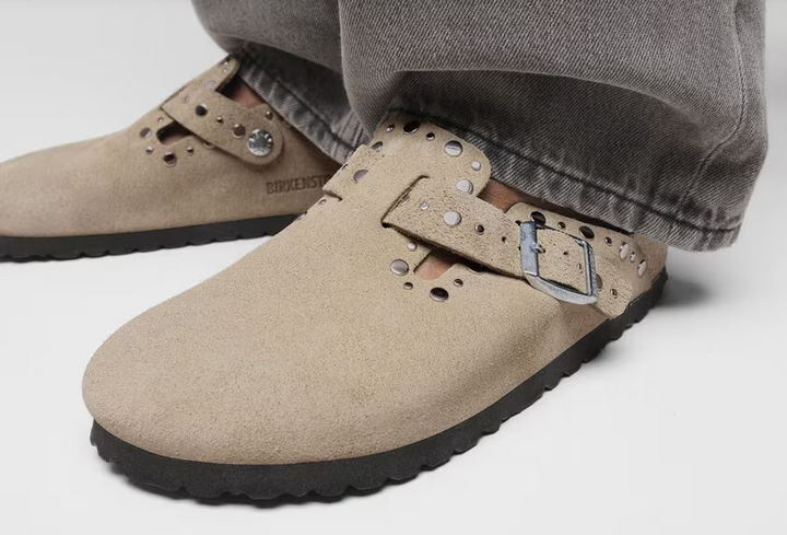 BOSTON RIVET SUEDE TAUPE N 1030418
