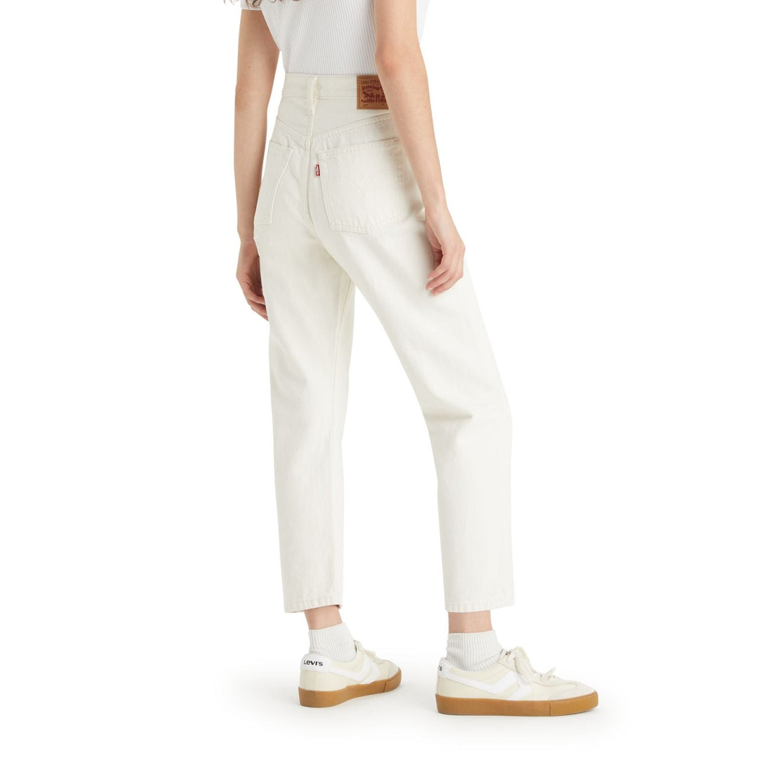 501 CROP JEAN ETHEREAL ECRU