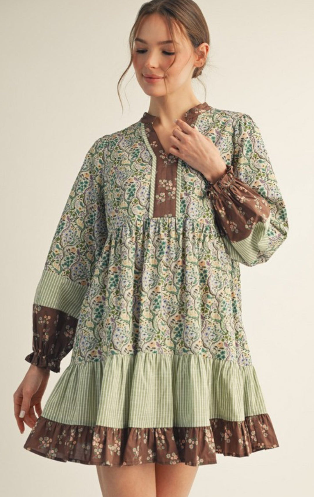 Earthbound Mini Dress