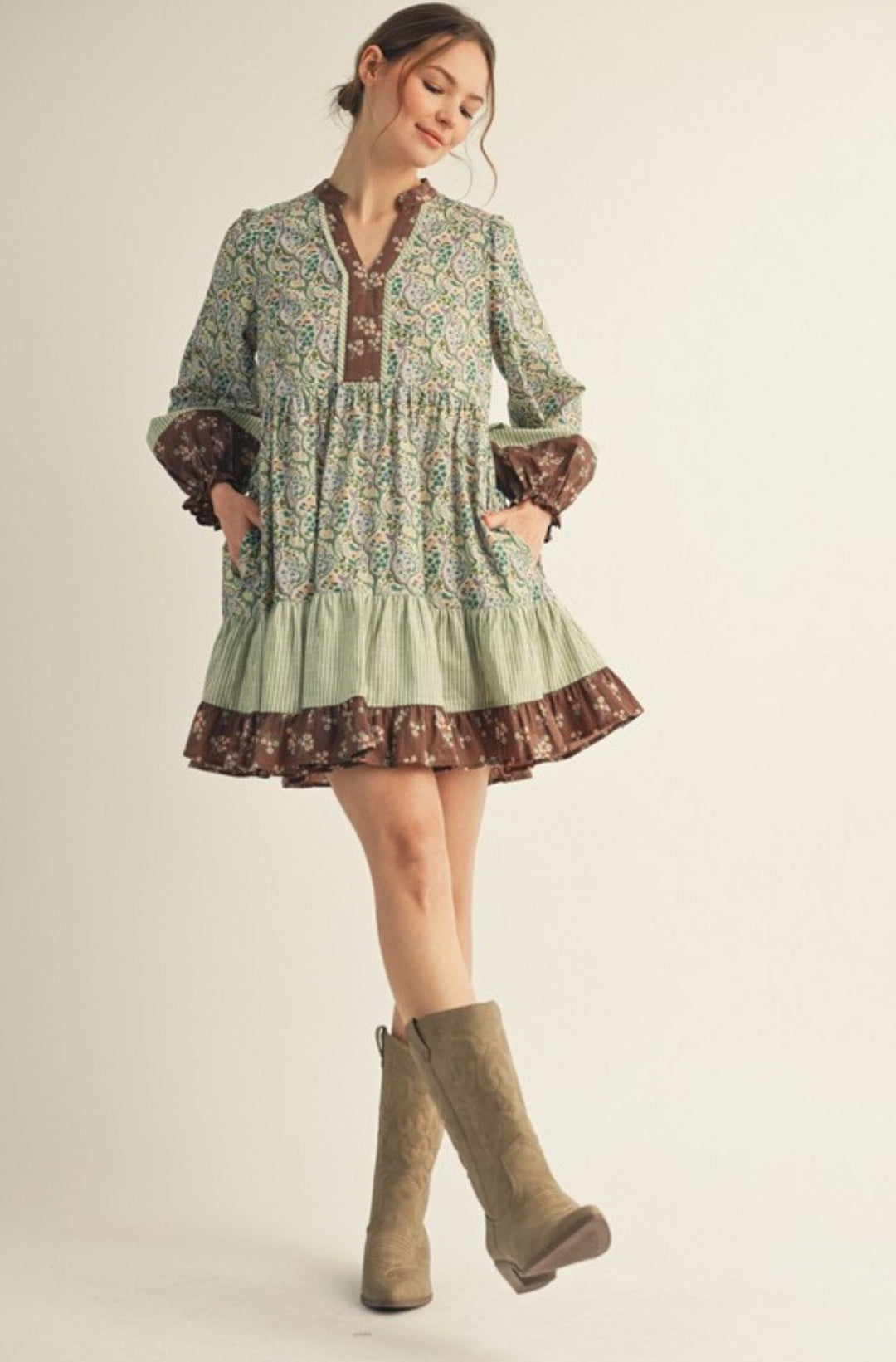 Earthbound Mini Dress