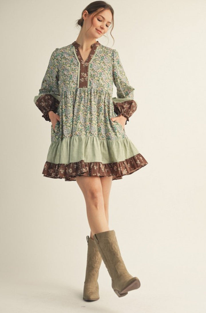 Earthbound Mini Dress