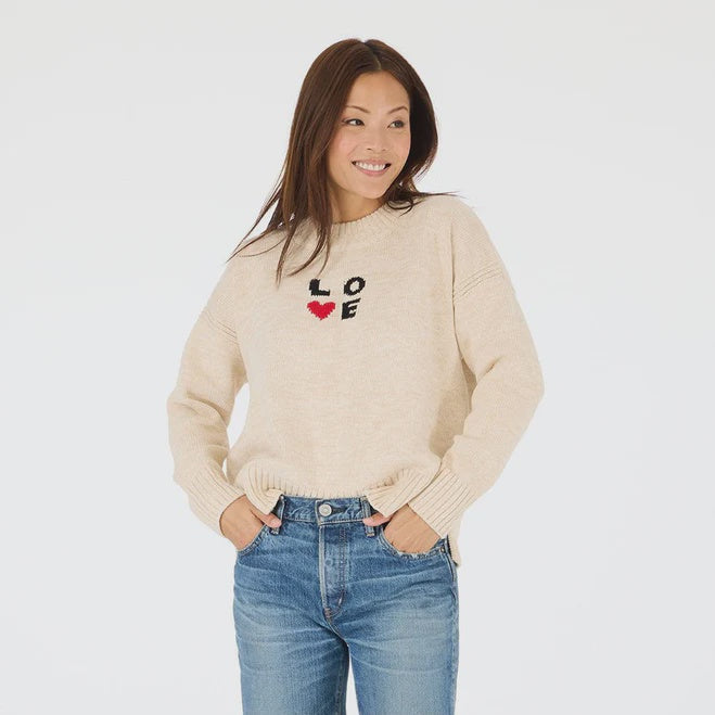 BOYFRIEND LOVE SQUARED SWEATER