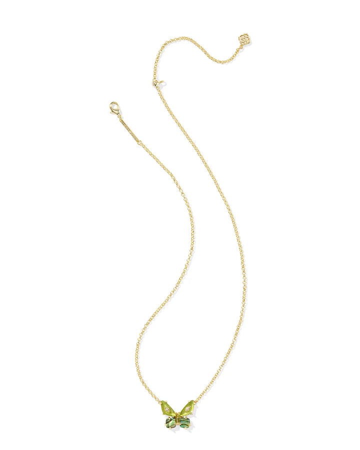 BIANCA BUTTERLY PENDANT NECKLACE