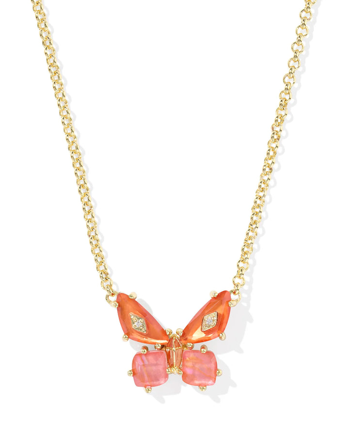 BIANCA BUTTERLY PENDANT NECKLACE