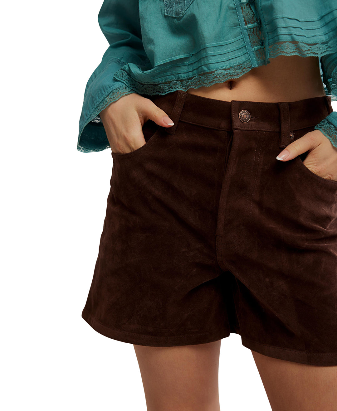 TIPPI VEGAN SUEDE SHORT