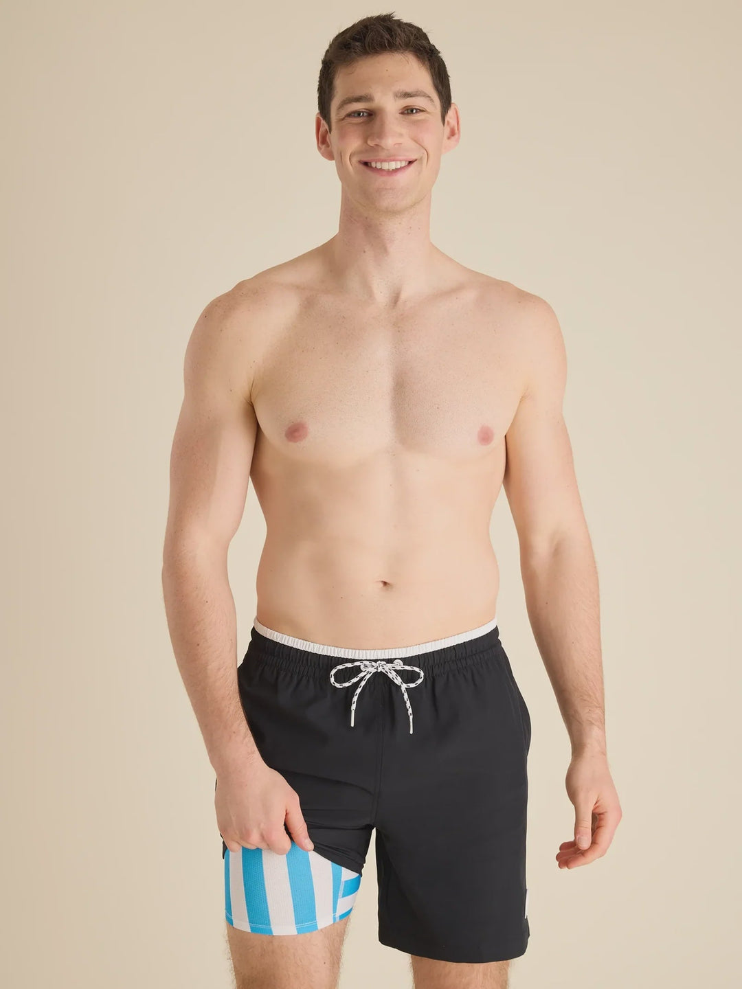 7" UNDER THE CAPES CLASSIC LINED SWIM TRUNK