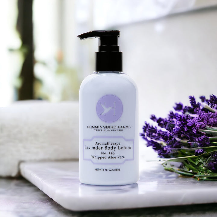 Lavender Aloe Vera Body Lotion No. 145 – Deep Hydration & Soothing Relief