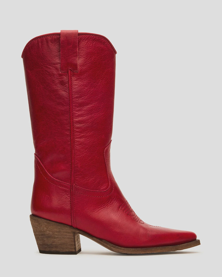 ALBANY LEATHER BOOT