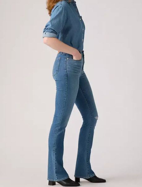 725 HIGH RISE BOOTCUT - TIMELESS TIN