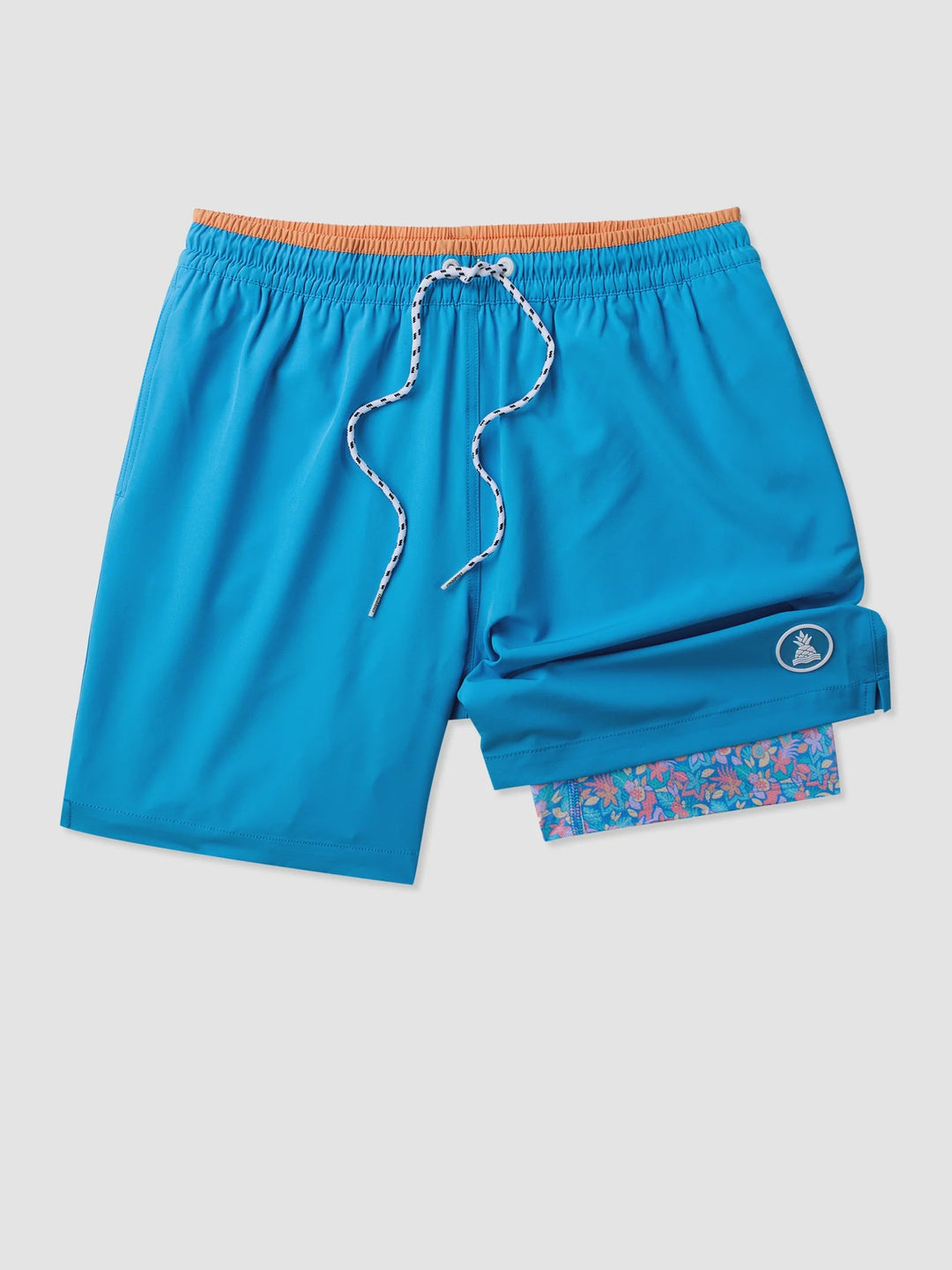 THE BLUE BARRACUDAS 5.5 CLASSIC LINED SWIM TRUNK