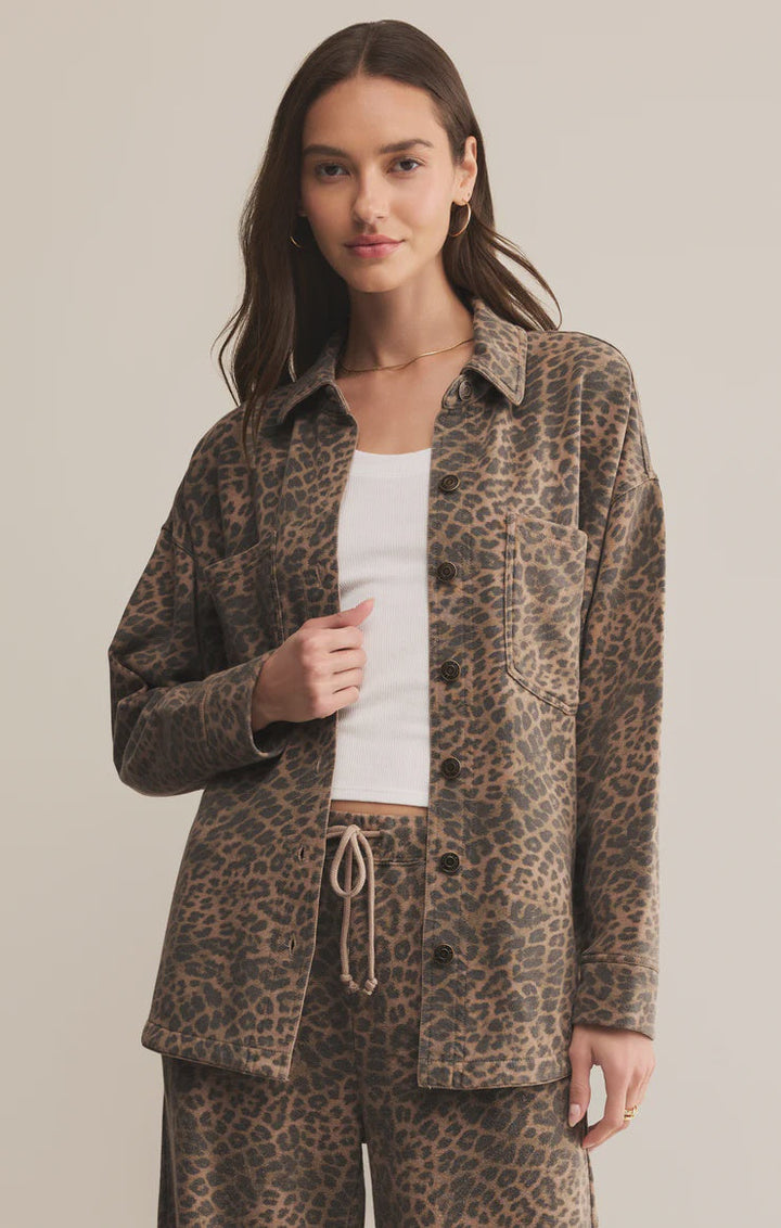 ALL DAY LEOPARD JACKET ZJ253257
