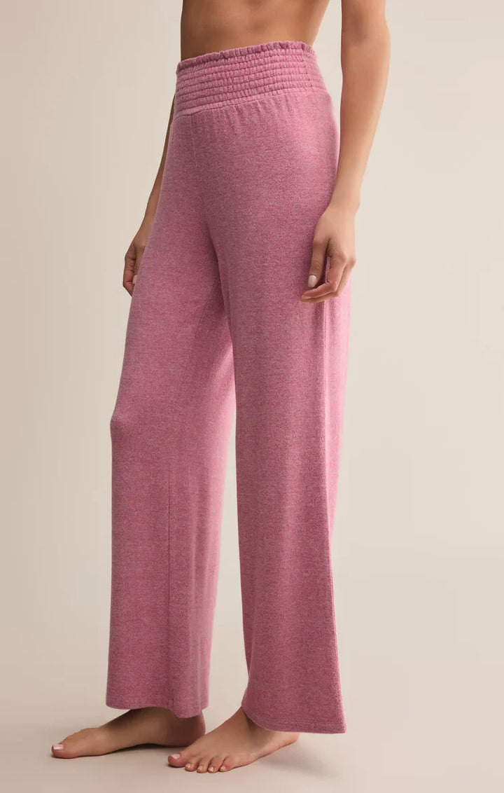DAWN SMOCKED PANT SWEET PLUM