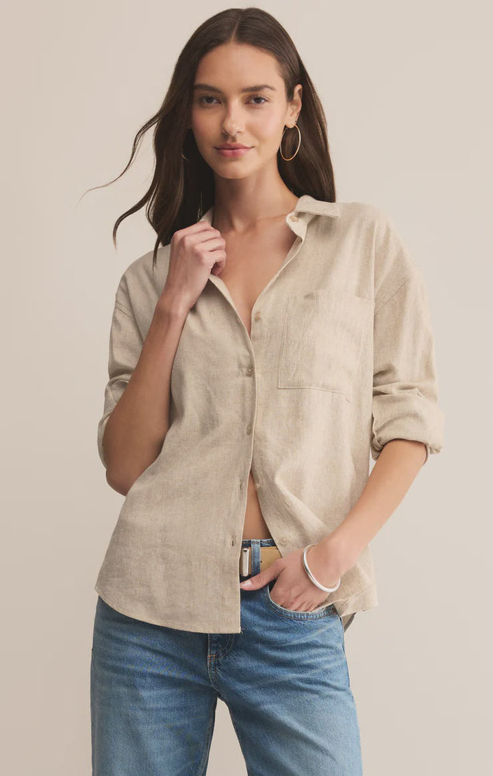 ALFIE BUTTON UP SHIRT