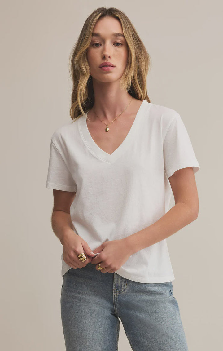 WEEKDAYS V-NECK TEE