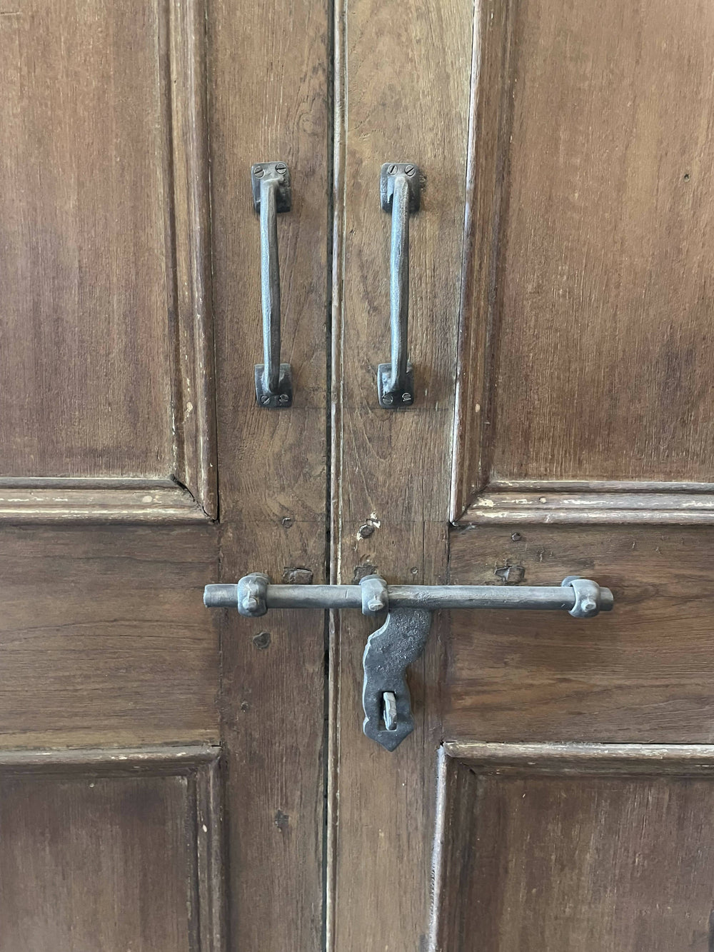 100 hundred year old teak door - Dimensions: 48 width x 88 length America Reclaimed