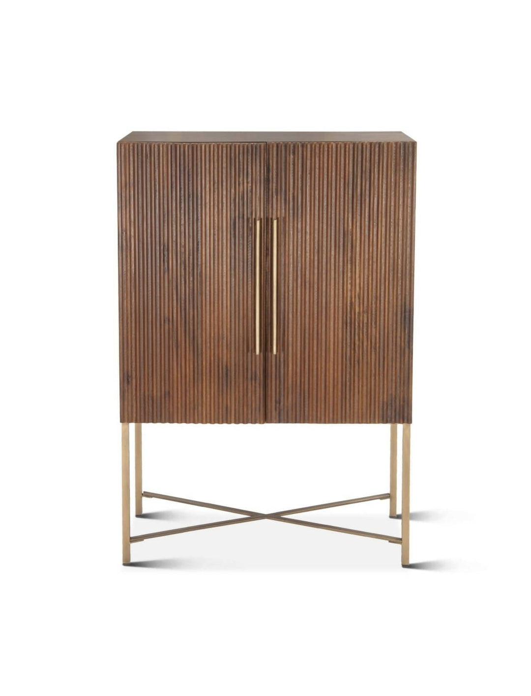 Cosmopolitan 39” Bar Cabinet on Honey Brown America Reclaimed