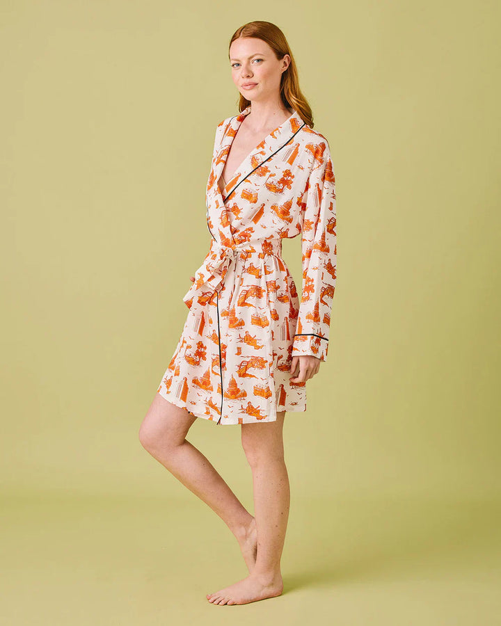 AUSTIN TOILE LOUNGE ROBE