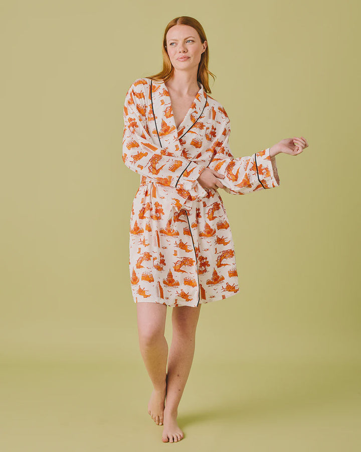 AUSTIN TOILE LOUNGE ROBE