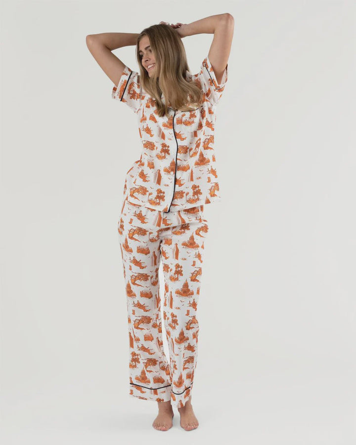 AUSTIN TOILE PAJAMA PANT SET
