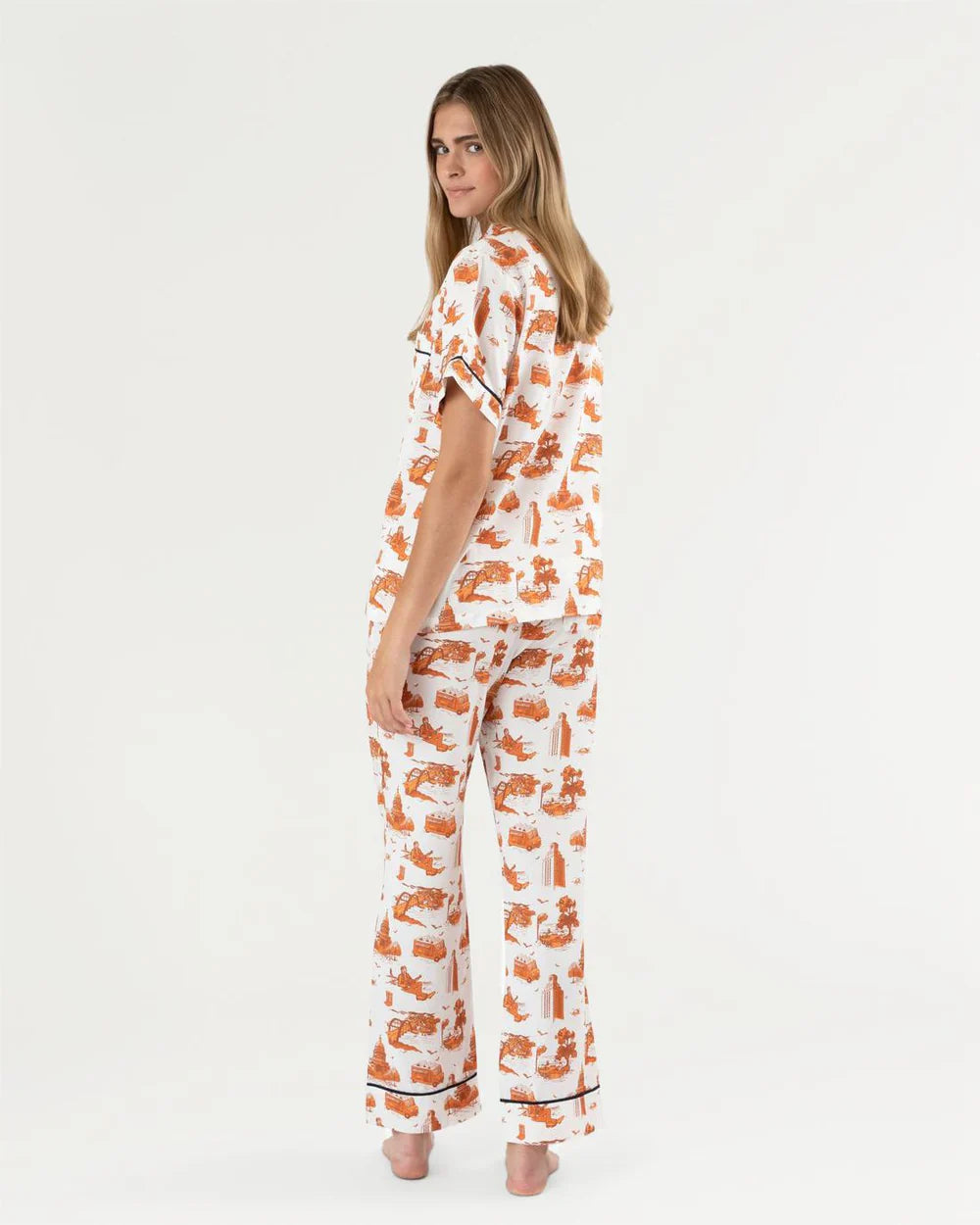 AUSTIN TOILE PAJAMA PANT SET