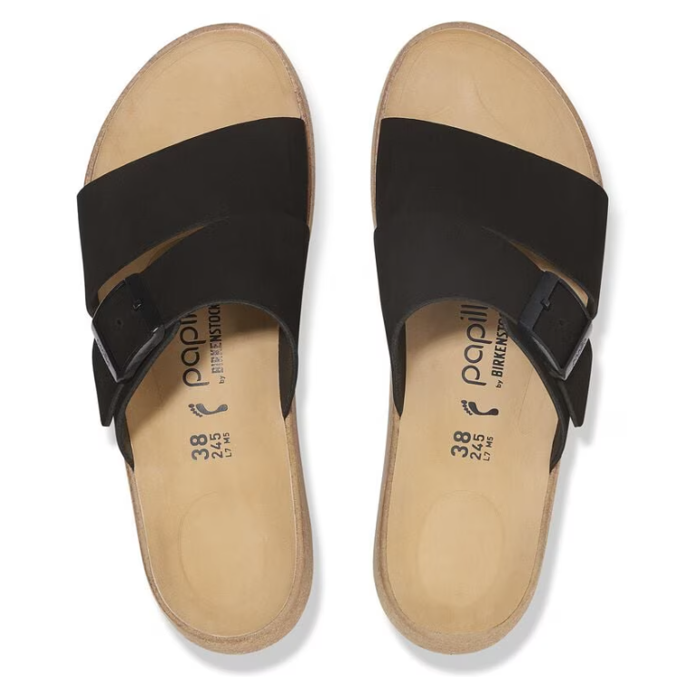 ALMINA NUBUCK BLACK N