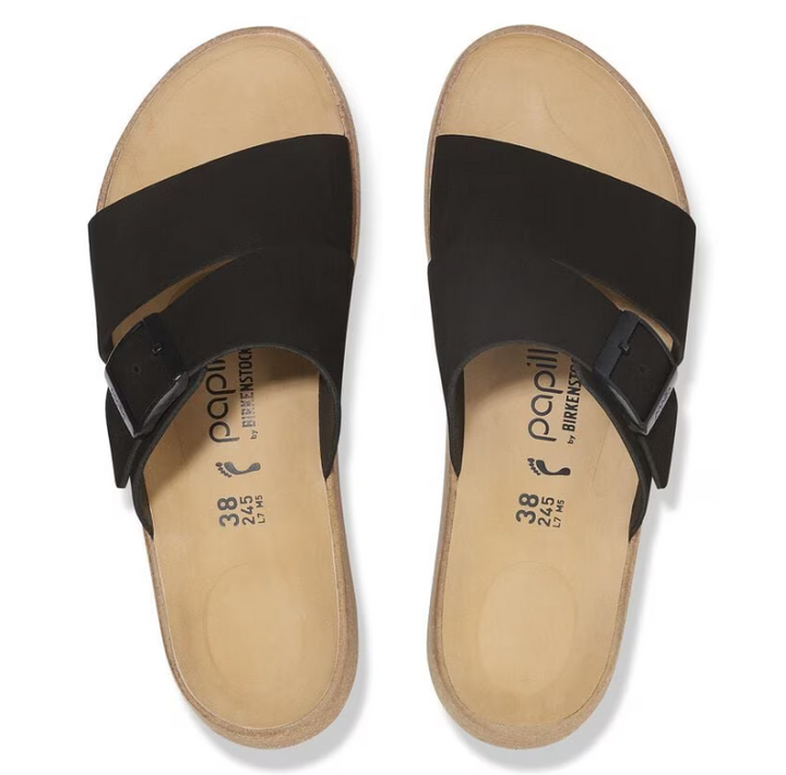 ALMINA NUBUCK BLACK N