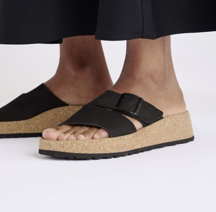 ALMINA NUBUCK BLACK N