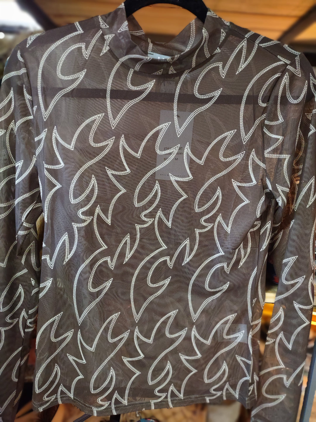 Mesh Shirt-Boot Stitch