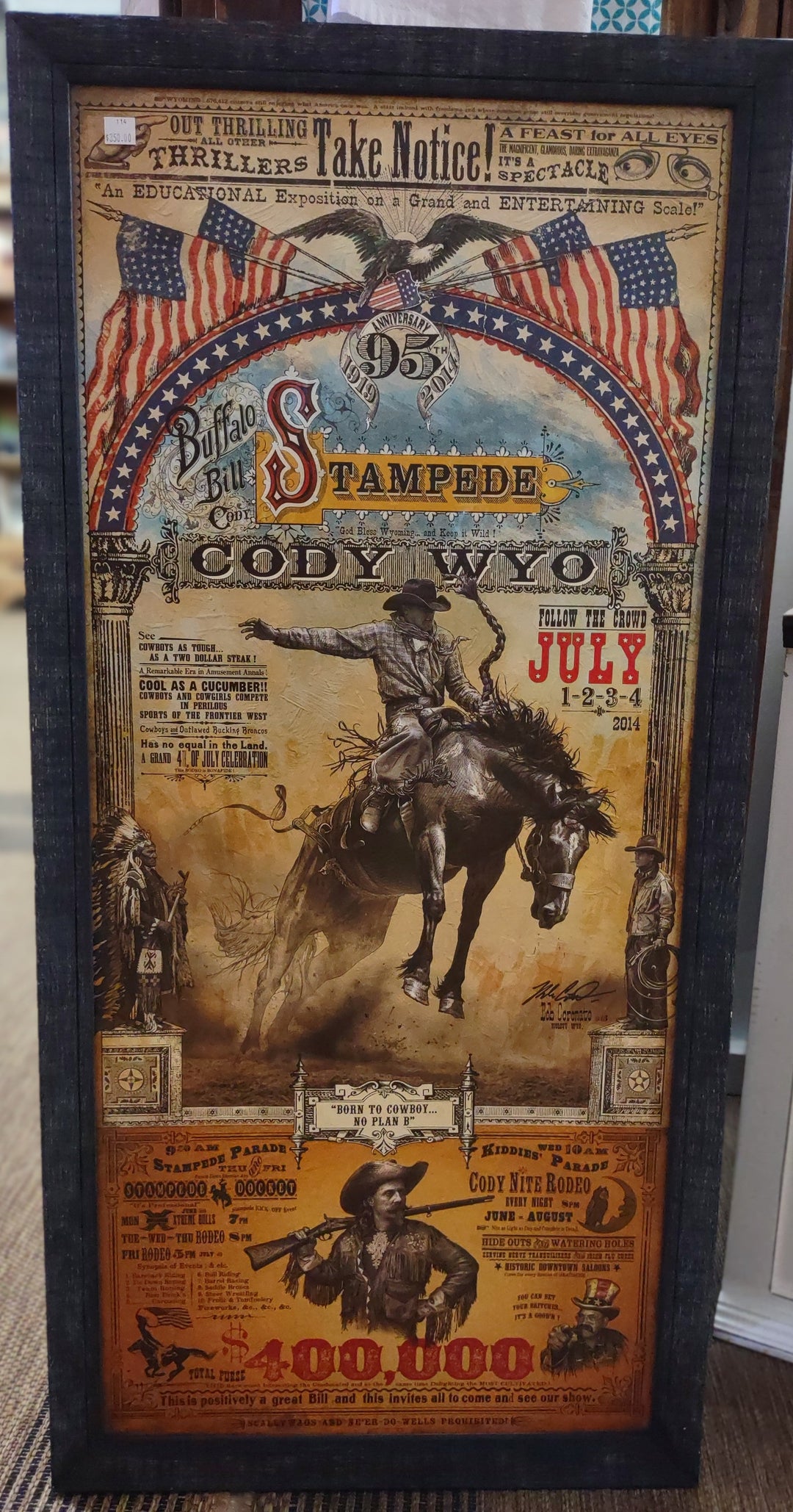 Buffalo Bill Stampede Poster