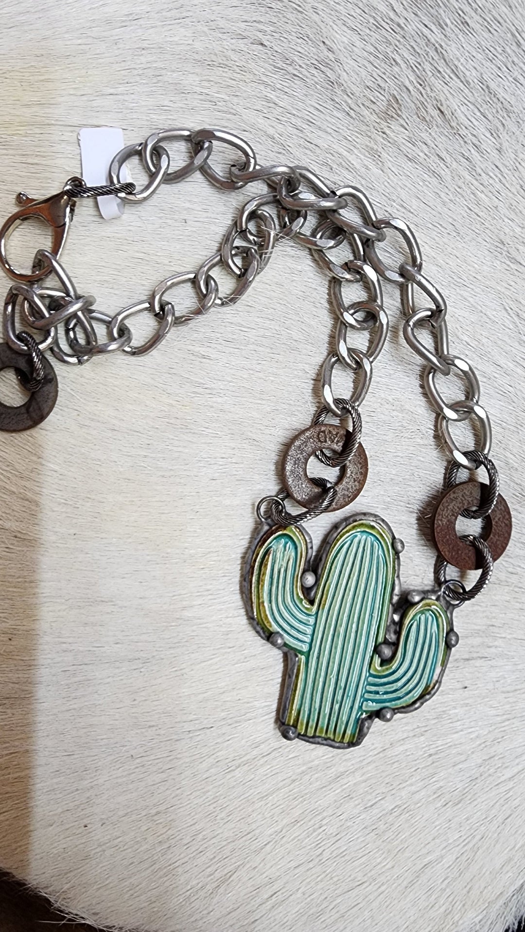 Handcrafted Cactus Necklace