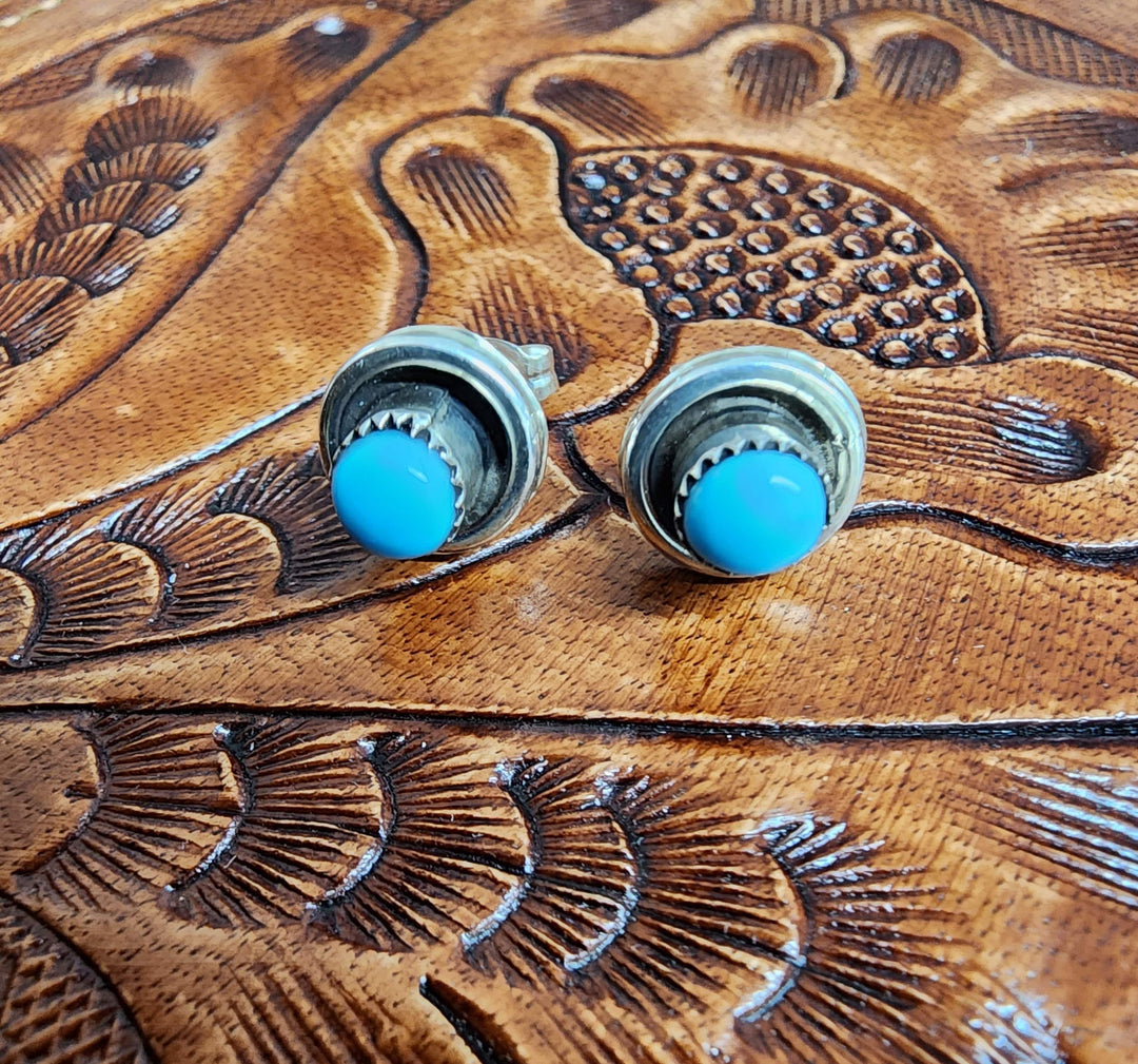 Zuni Turquoise Studs sm Jypsy Sisters