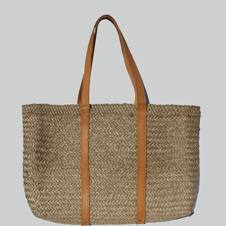 MANDALA STRAW TOTE