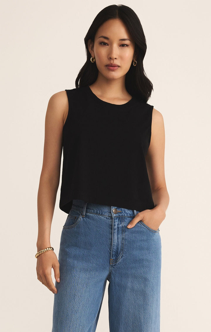 SLOANE JRSY MUSCLE TANK ZT212568S