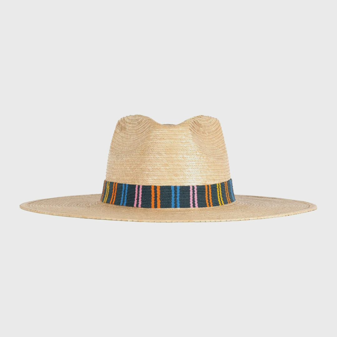 PUERTO STRIPE PALM HAT