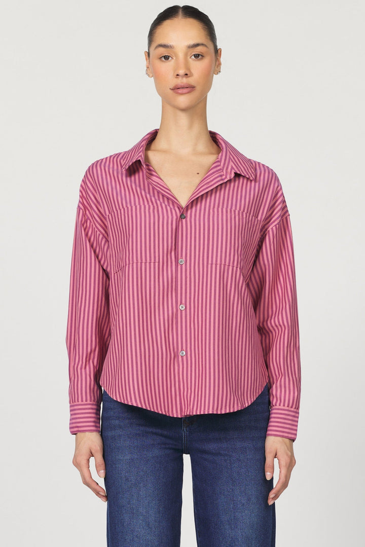 ADRIANNA BUTTON UP TOP