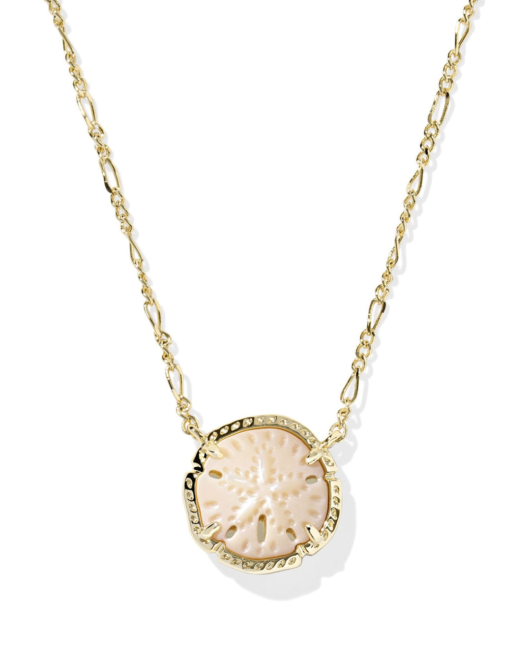 SAND DOLLAR SHORT PENDANT NECKLACE