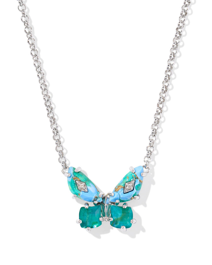 BIANCA BUTTERLY PENDANT NECKLACE