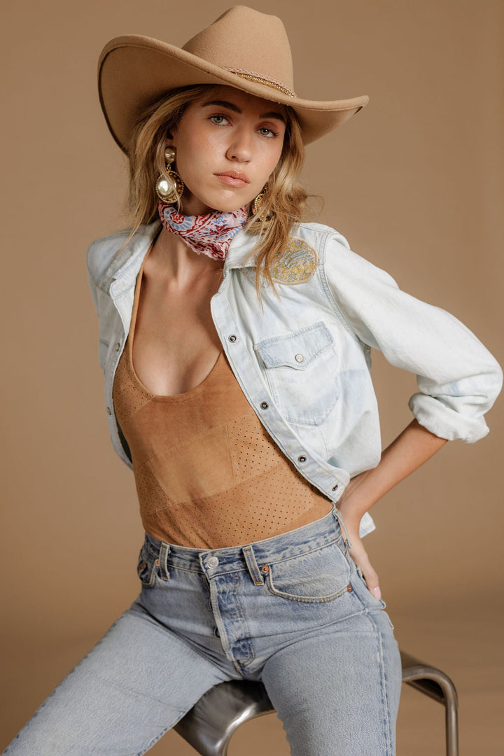 DENIM CHAMBRAY SHIRT