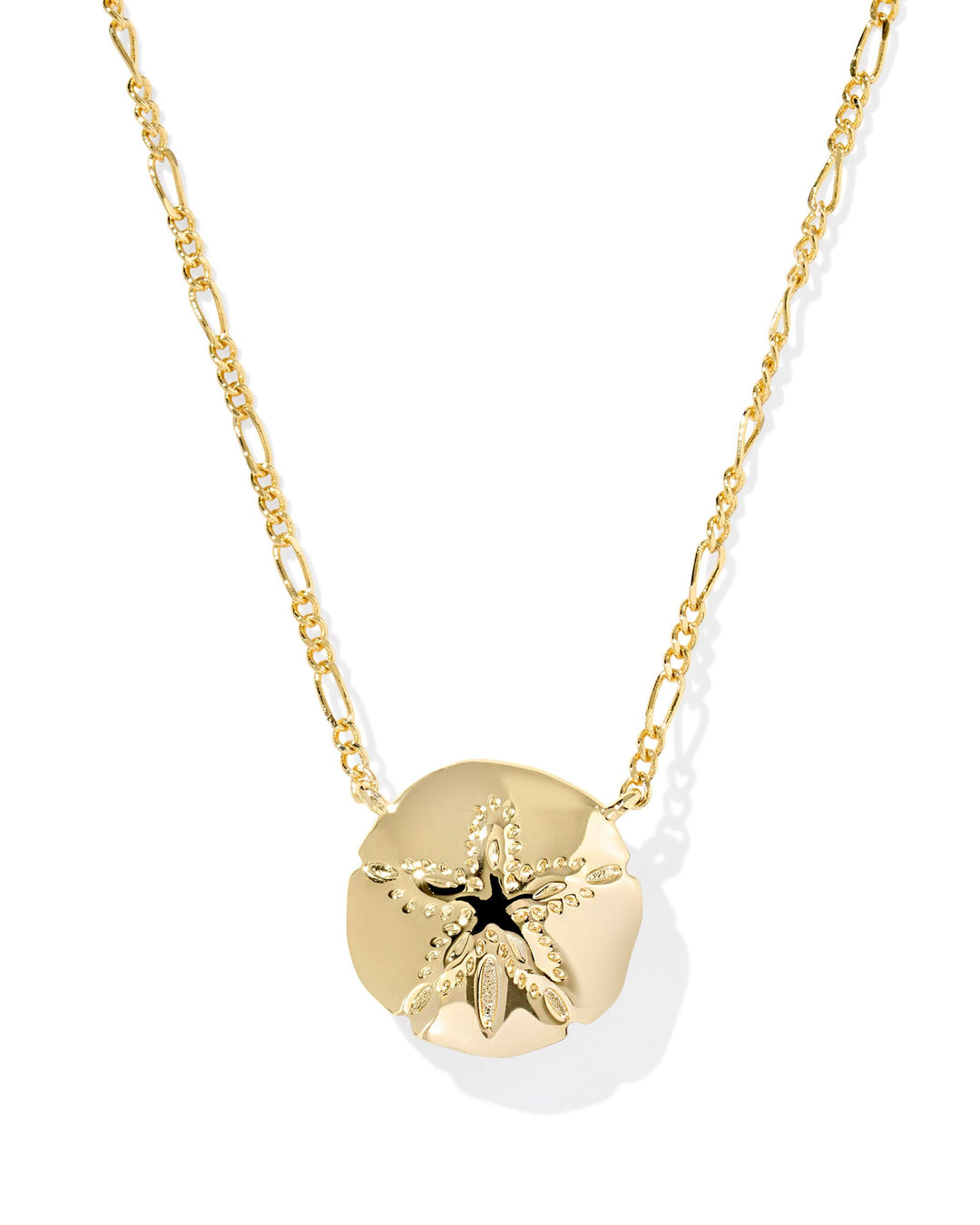 SAND DOLLAR SHORT PENDANT NECKLACE