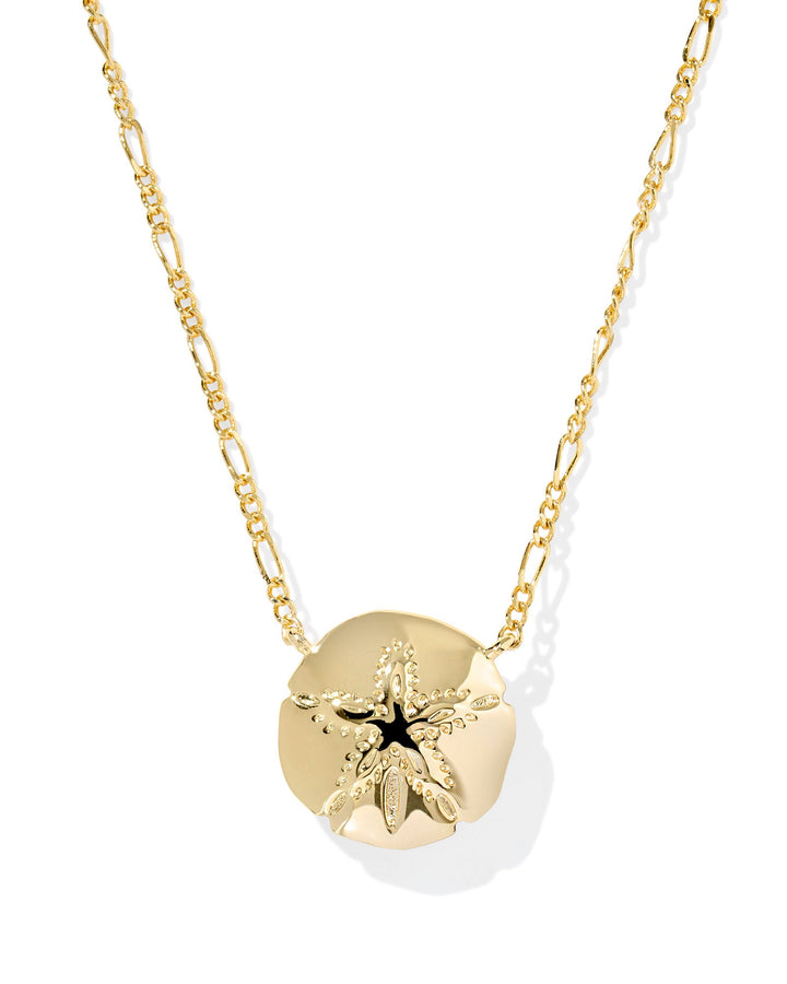 SAND DOLLAR SHORT PENDANT NECKLACE