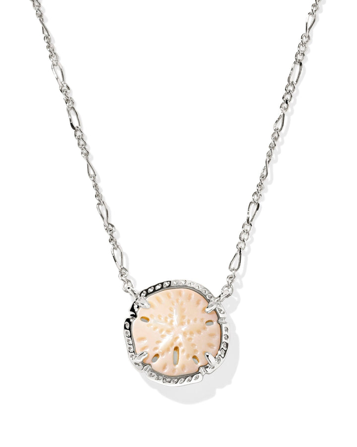 SAND DOLLAR SHORT PENDANT NECKLACE