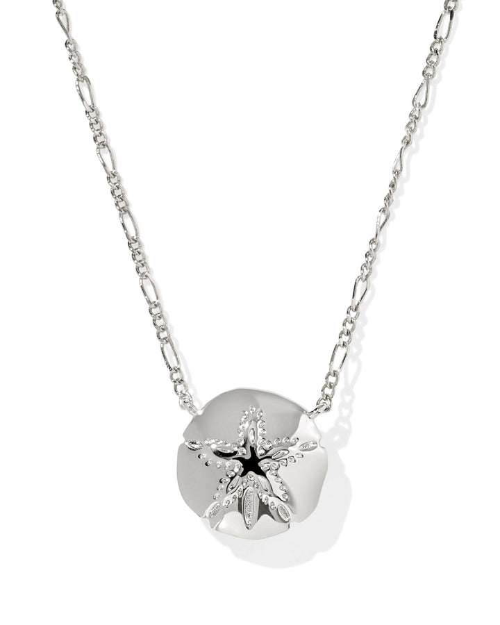 SAND DOLLAR SHORT PENDANT NECKLACE