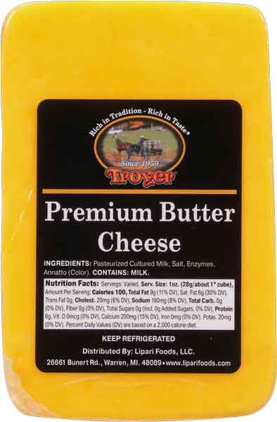 Premium Butter Cheese 8oz