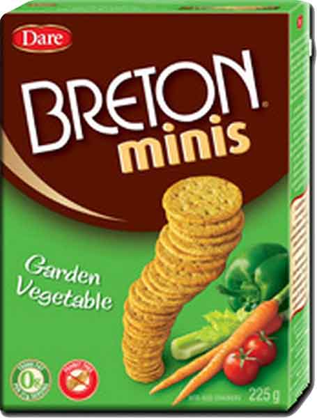 Mini Garden Vegetable Breton Cracker