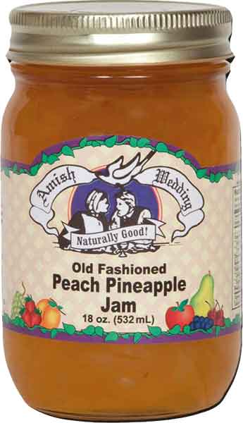 Peach Pineapple Jam 18oz