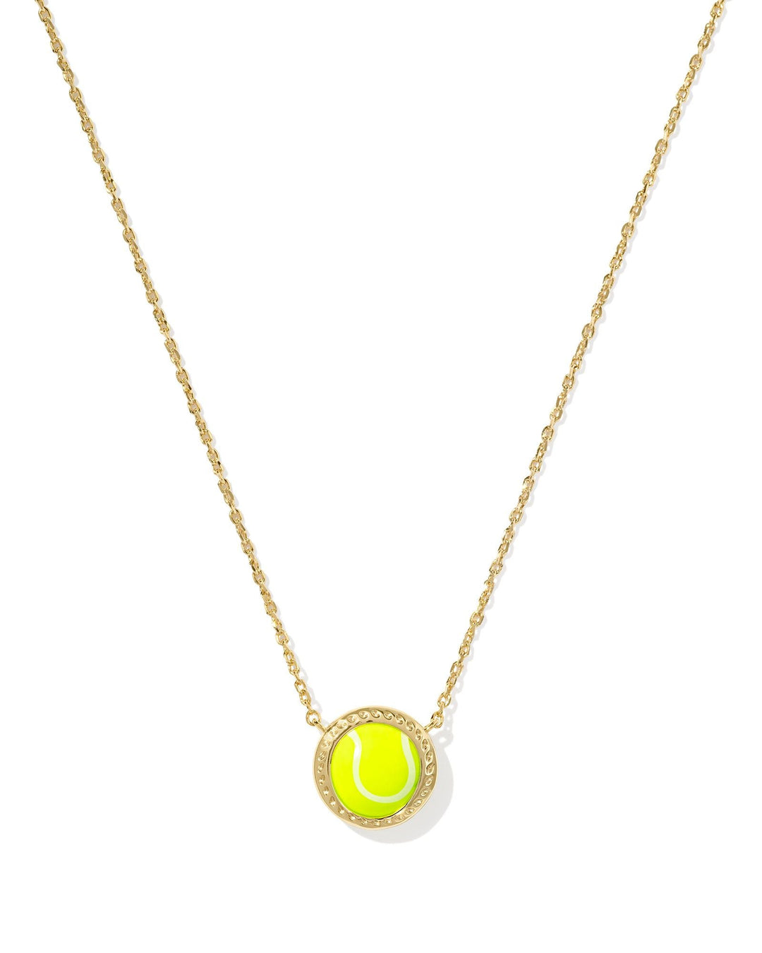 KENDRA SCOTT TENNIS SHORT PENDANT NECKLACE