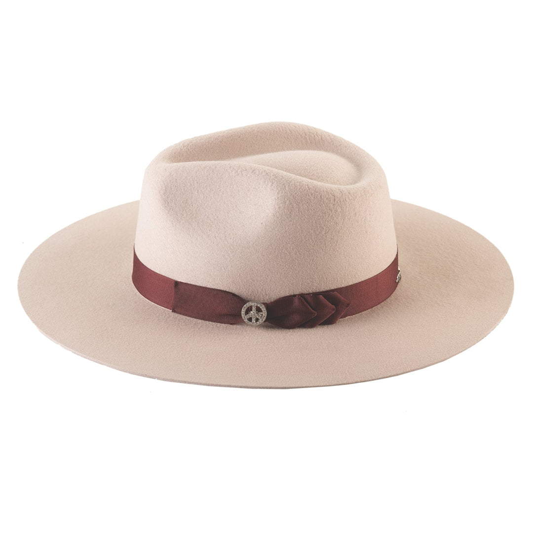 KID'S AMERICAN TEEN WOOL FELT COWBOY HAT IN BUCKSKIN