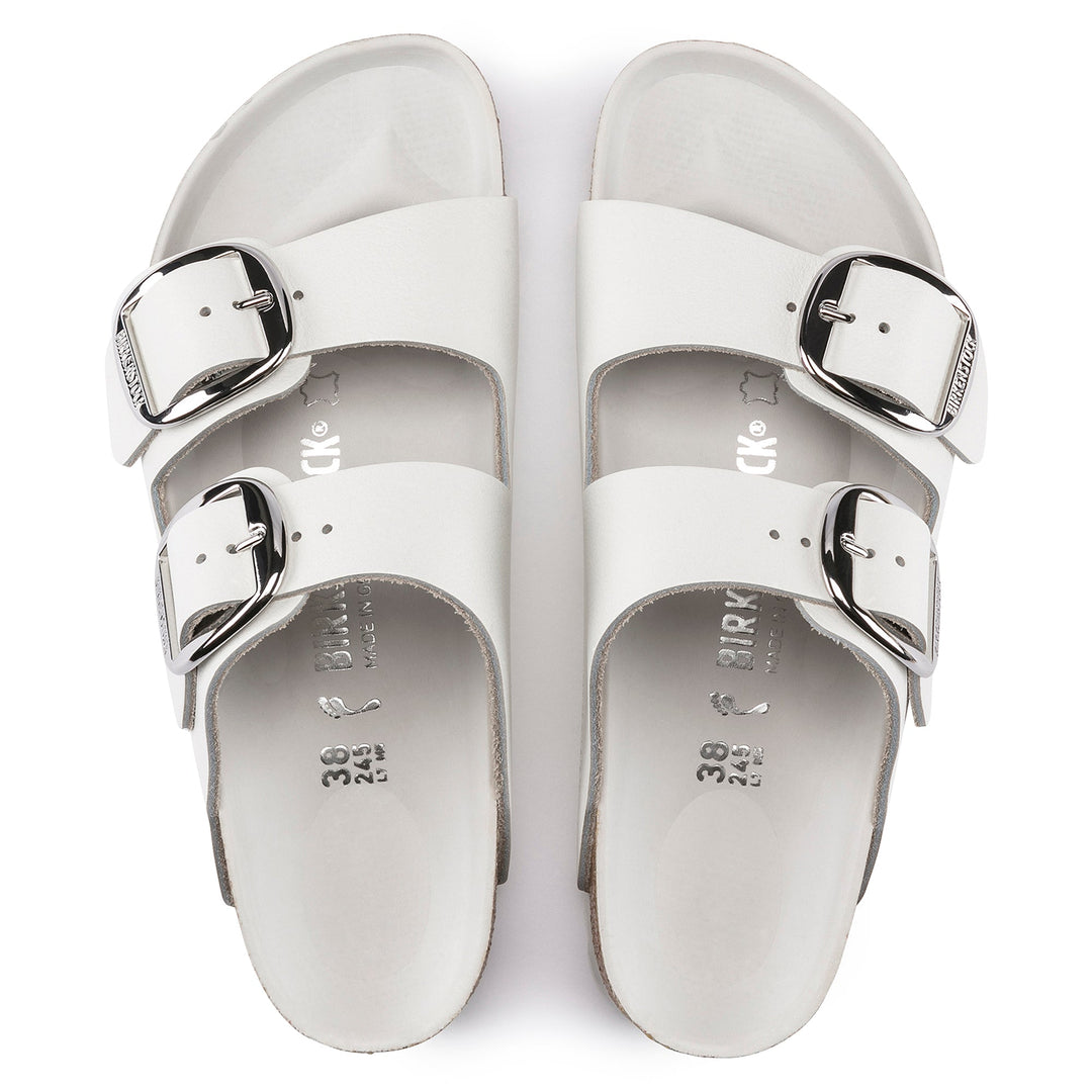 ARIZONA BIG BUCKLE LEATHER WHITE