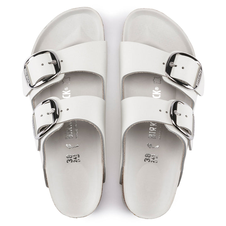 ARIZONA BIG BUCKLE LEATHER WHITE